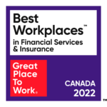 2022_Canada_in Financial Services _ Insurance Badge Best Workplaces in Financial Services and Insurance