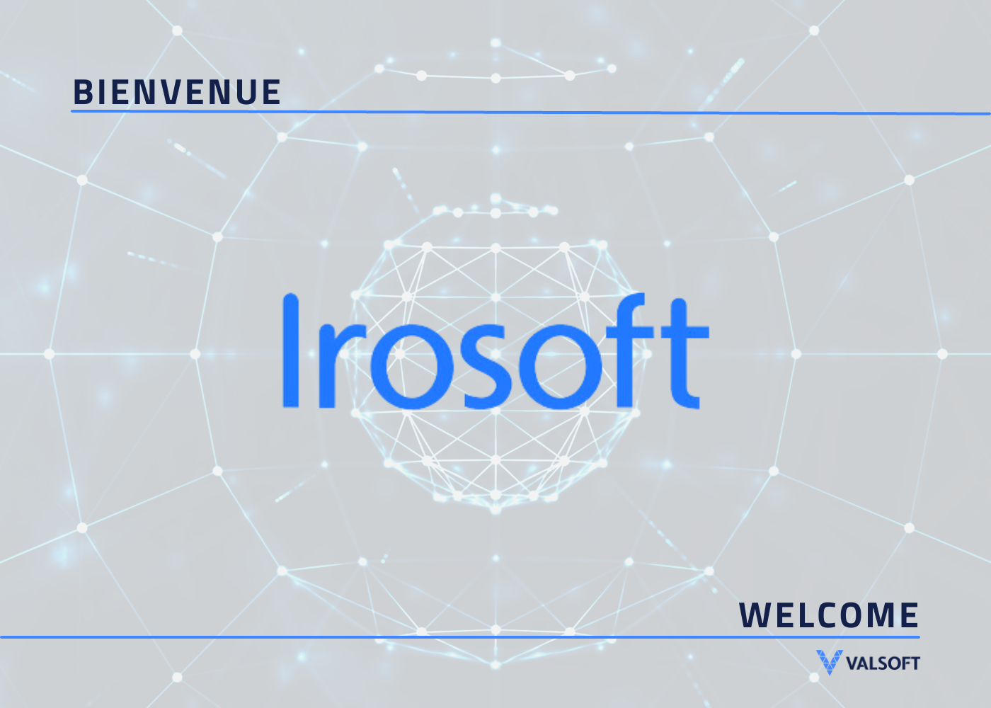 Irosoft Welcome